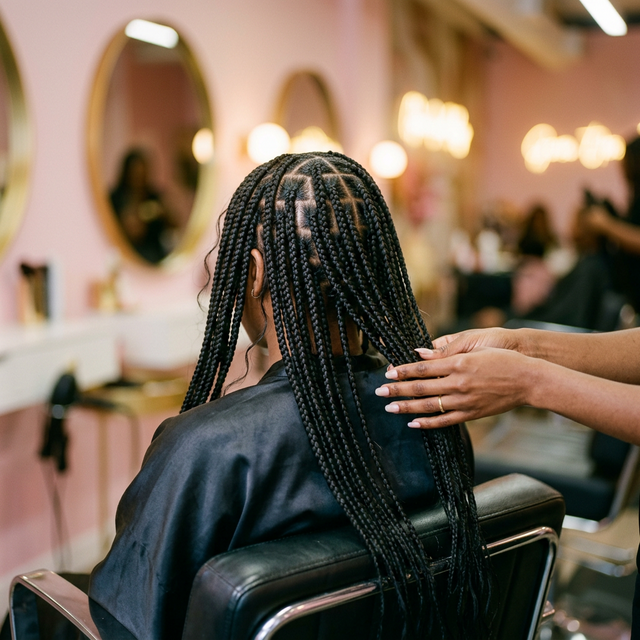 Sueltas (Box Braids / Knotless) - Galería 2